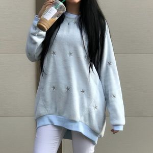 the indigo child Tops - Oversized Blue Star Fuzzy Sweatshirt Size Small the indigo child Tops - Oversized Blue Star Fuzzy Sweatshirt Size Small